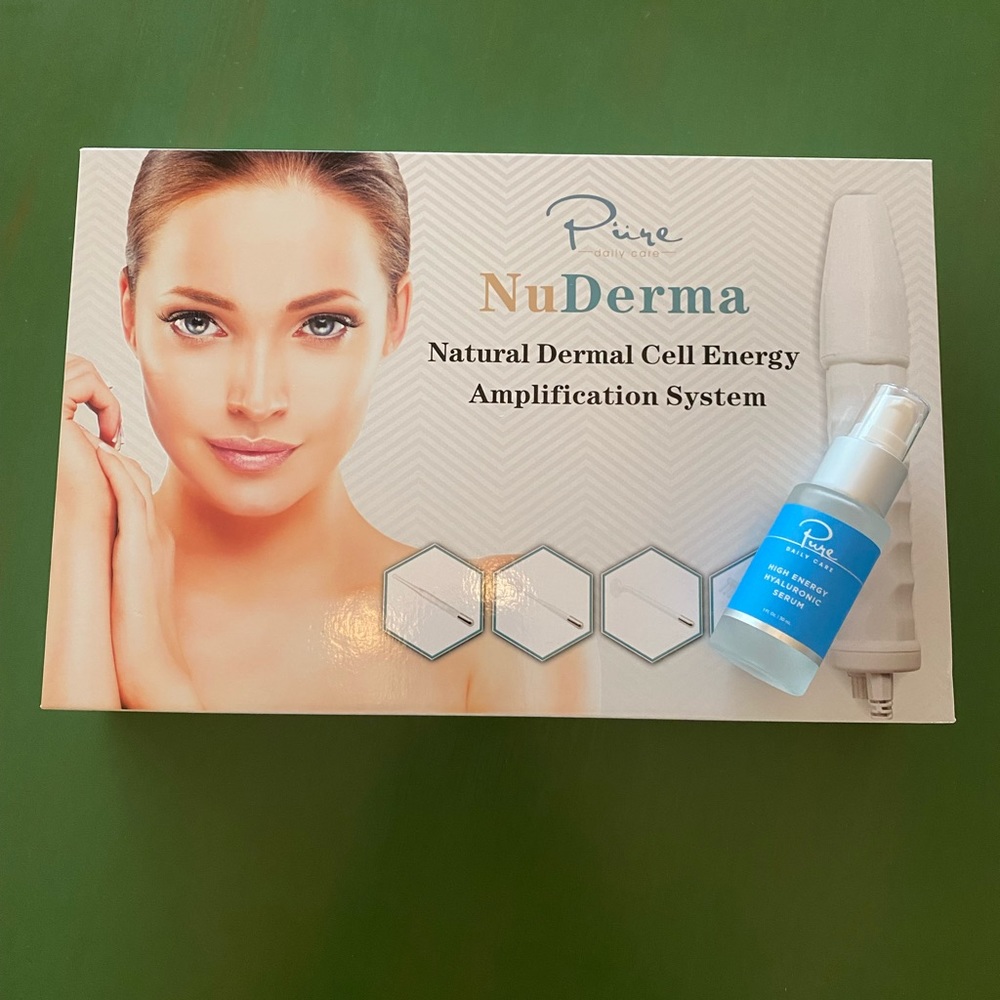 PURE  NuDerma, Natural Derma Cell Energy Amplification System.